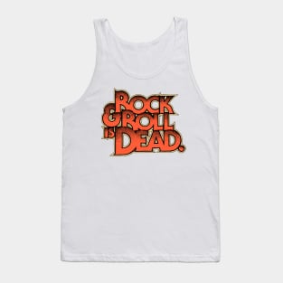 Rock and Roll is Dead Tank Top